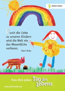 Postkarte Tag des Lebens